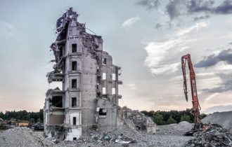 demontaż konstrukcji stalowobetonowej
